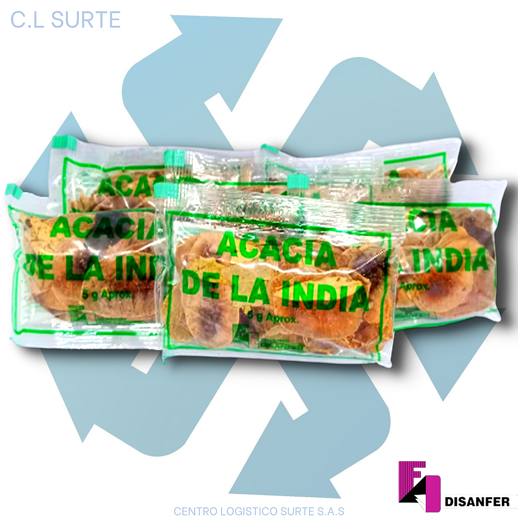 ACACIA DE LA INDIA X 20 SBS DE 5 GR DISANFER + IVA