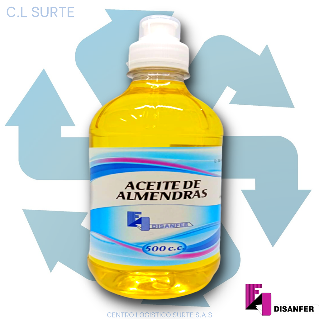 ACEITE DE ALMENDRAS X 500 CC DISANFER + IVA