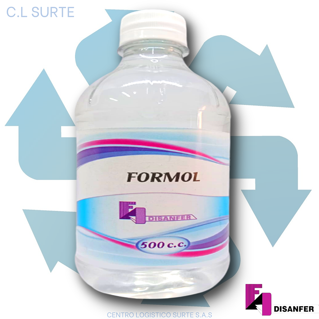 FORMOL X 500 CC DISANFER + IVA