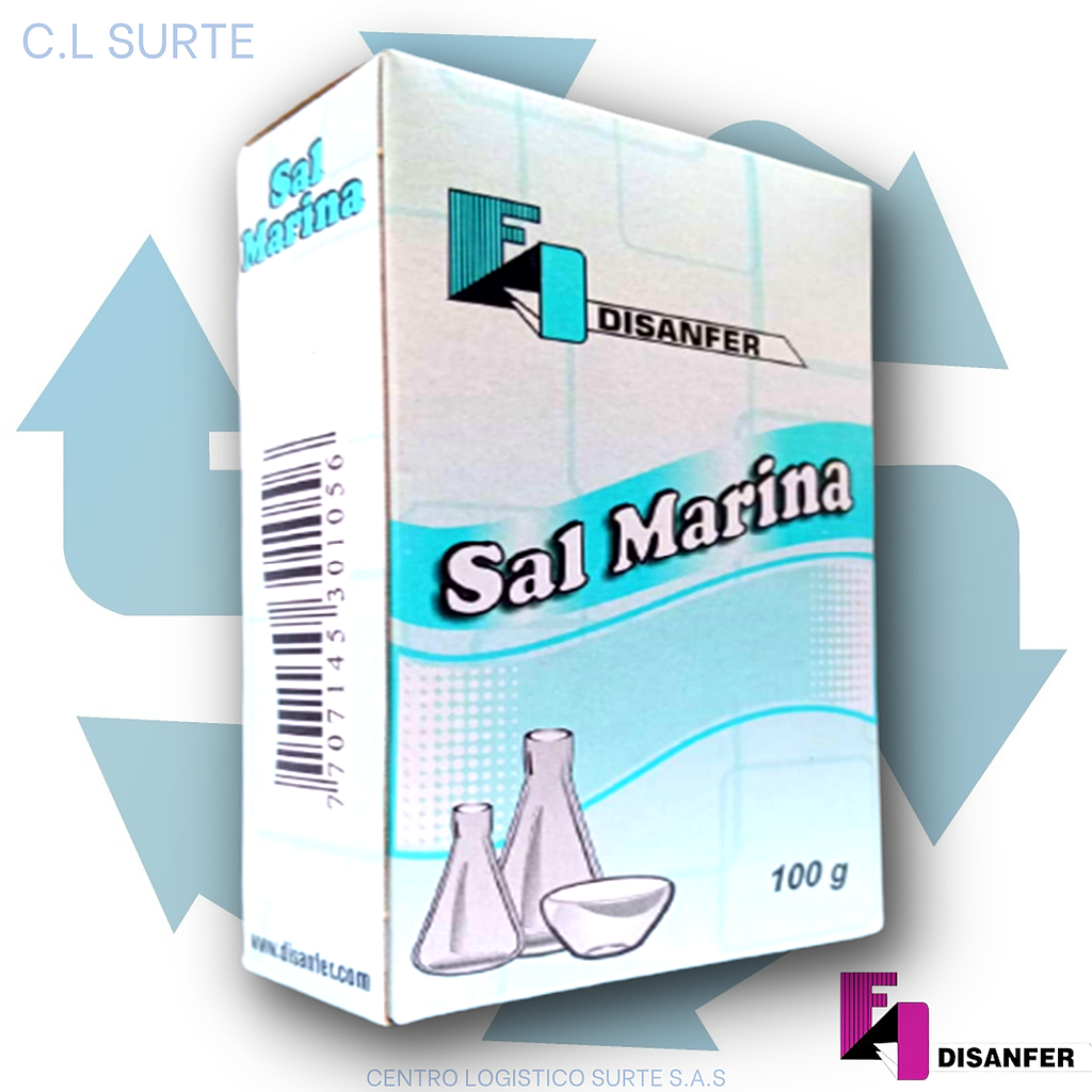 SAL MARINA X 100 GR DISANFER + IVA