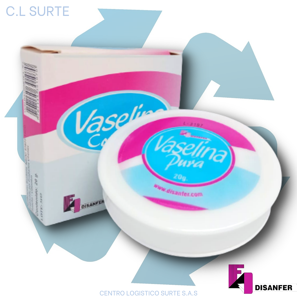 VASELINA X  20 GR DISANFER + IVA