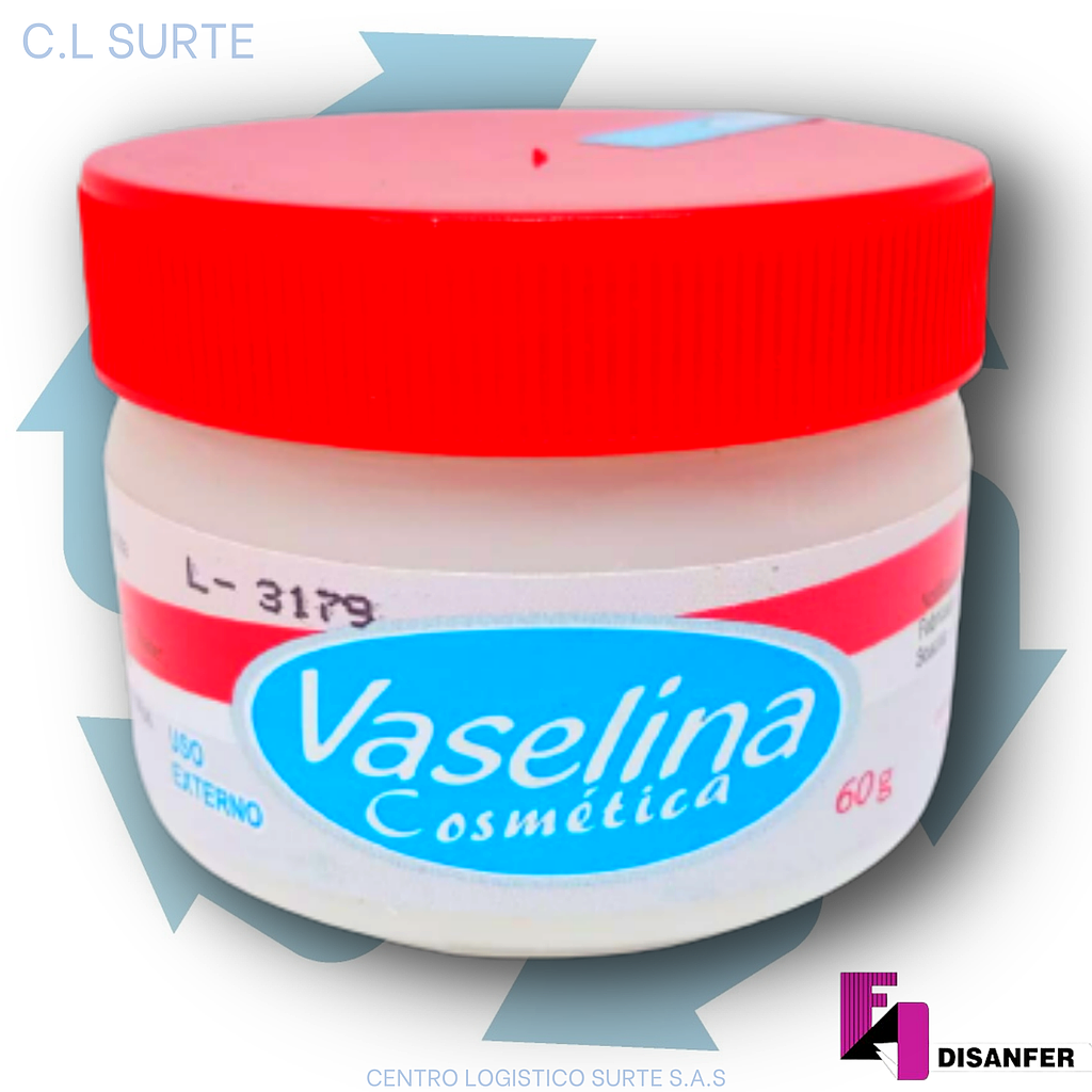 VASELINA X  60 GR DISANFER + IVA