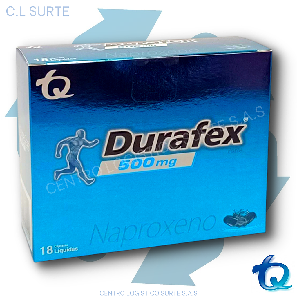 DURAFLEX FORTE 500 MG X 18 CAPS TQ DOLOR