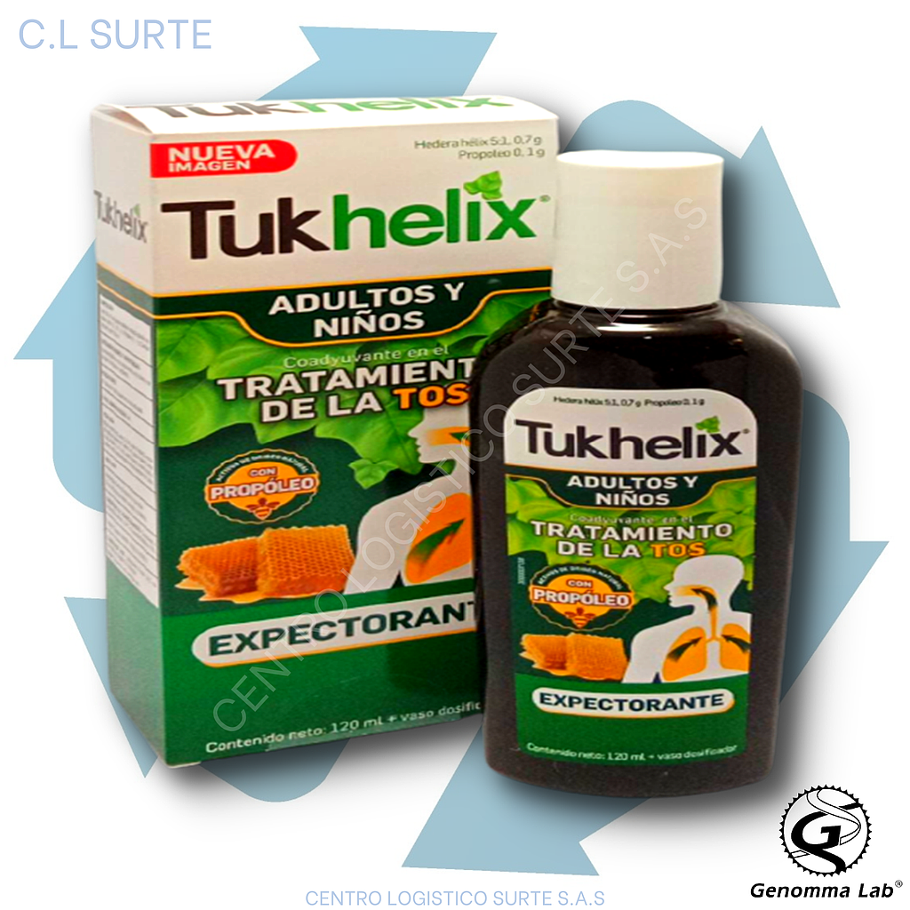 TUKHELIX JBE X 120 ML GENOMMA LAB 