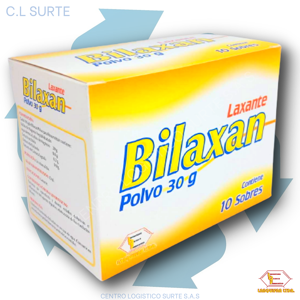 BILAXAN POLVO X 10 SOBRES LABQUIFAR