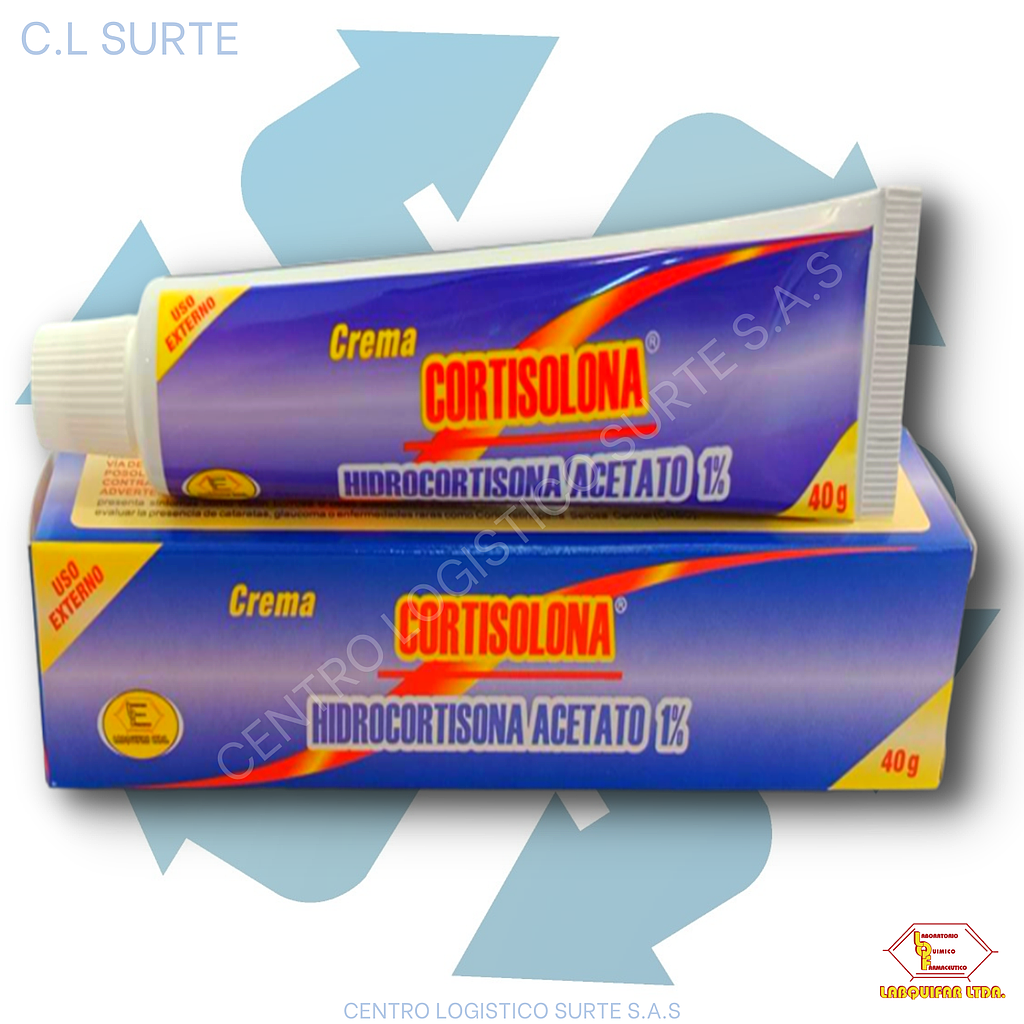 CORTISOLONA CREMA X 40 GR HIDROCORTSIONA LABQUIFAR