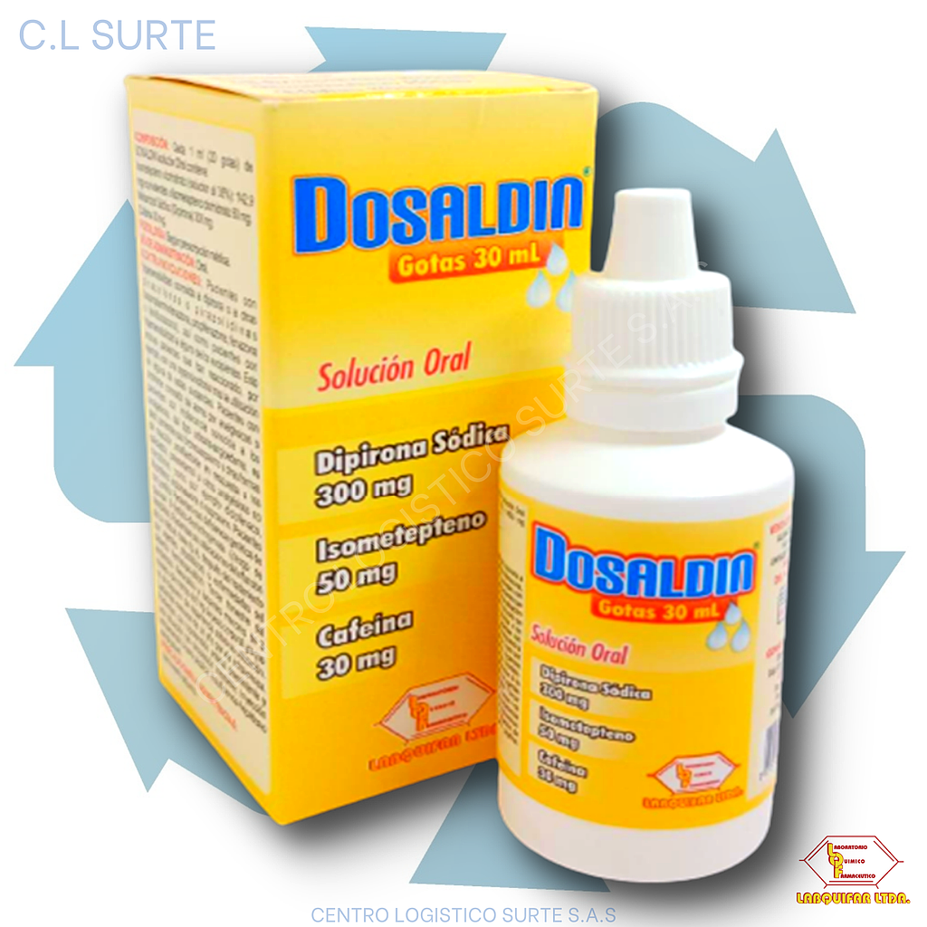 DOSALDIN GOTAS X 30 ML ISOME/DIPIR/CAFEI LABQUIFAR
