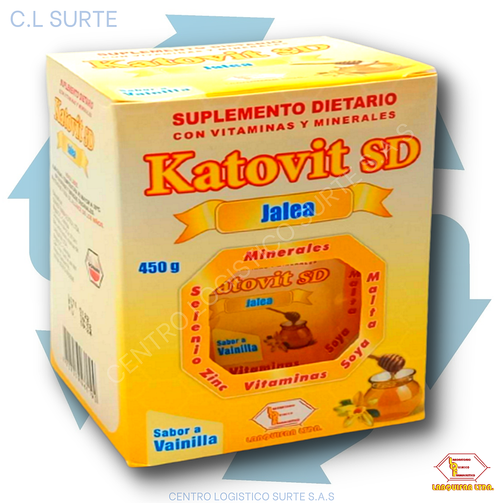 KATOVIT SD JALEA X 450 G VAINILLA MULTIVI LABQUIFAR