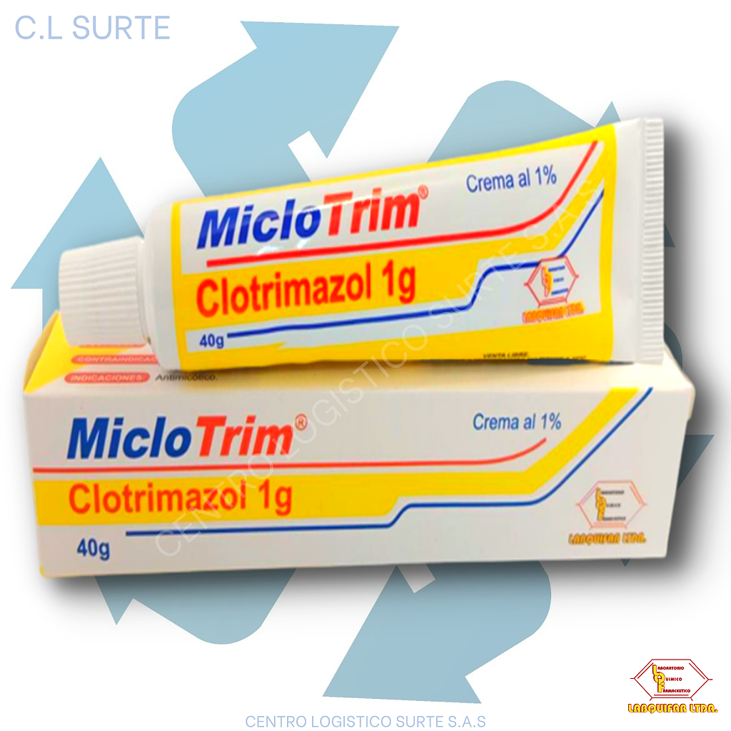 MICLOTRIM CREMA X 40 GR CLOTRIMAZOL LABQUIFAR