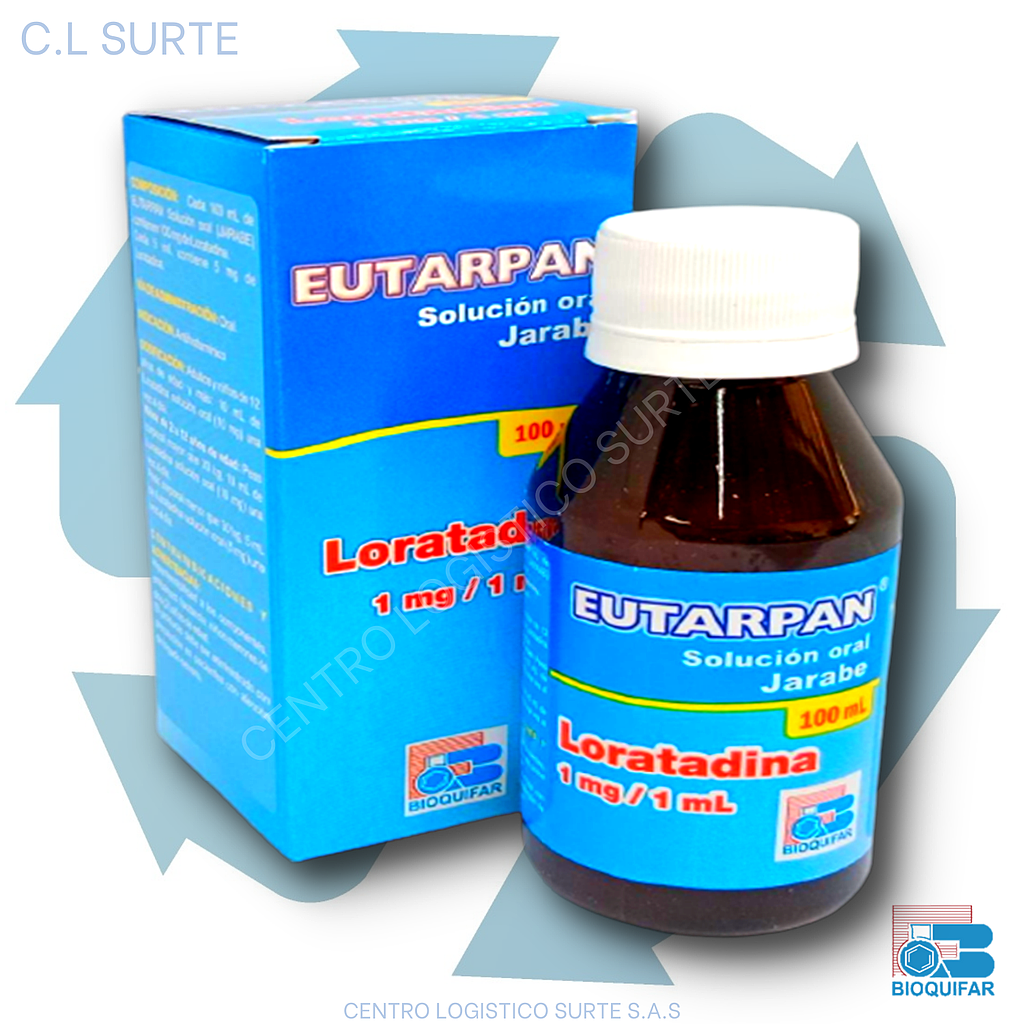 EUTARPAN JBE X 100 ML LORATADINA BIOQUIFAR