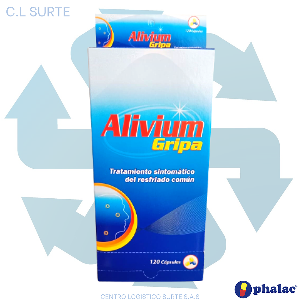 ALIVIUM GRIPA X 120 CAP OPHALAC