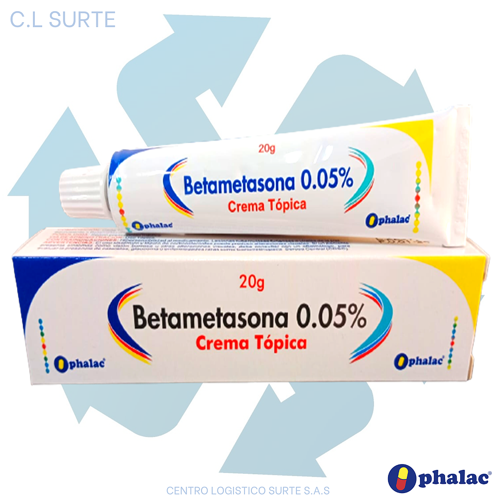 BETAMETASONA CREMA 0.05% X 20 GR OPHALAC