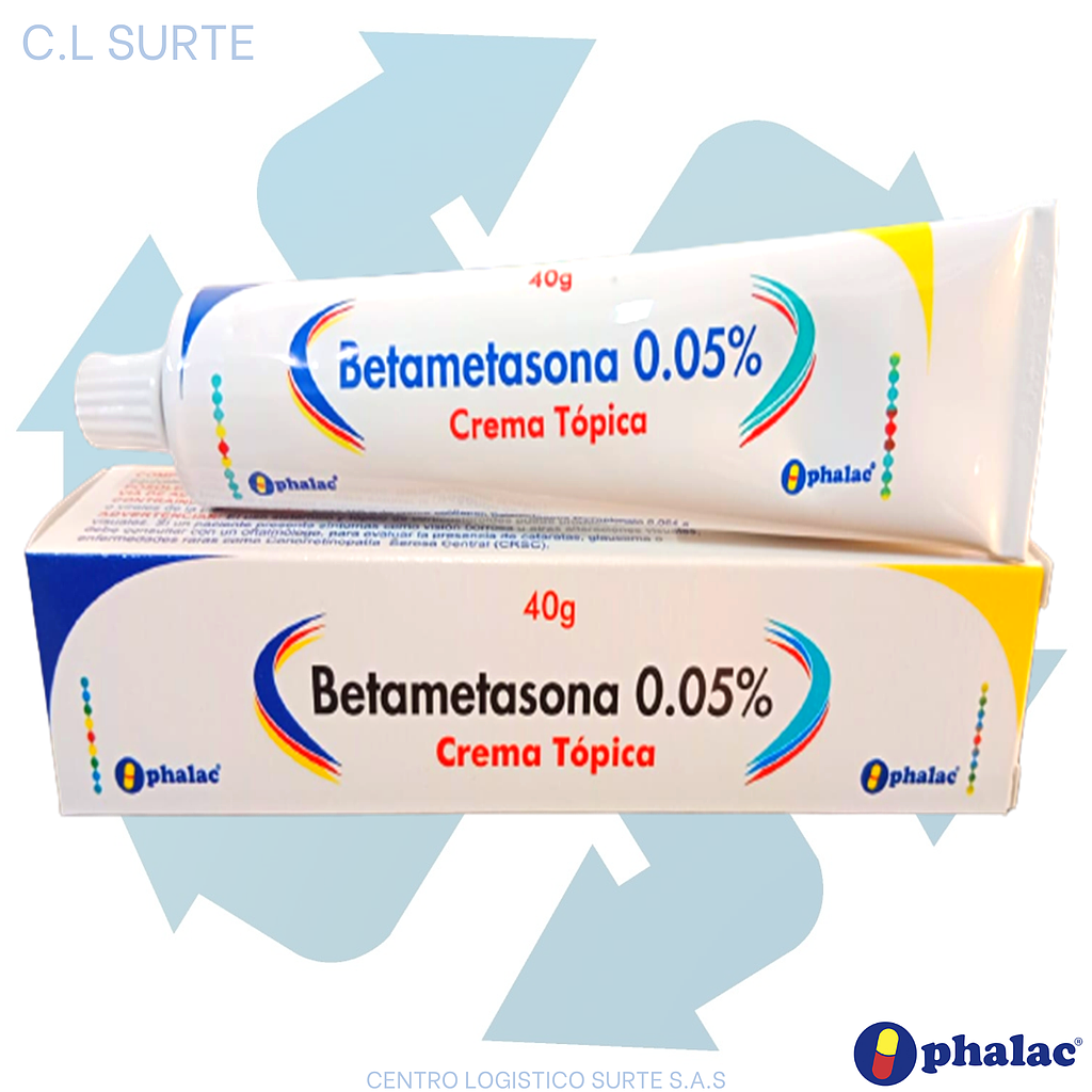 BETAMETASONA CREMA 0.05% X 40 GR OPHALAC