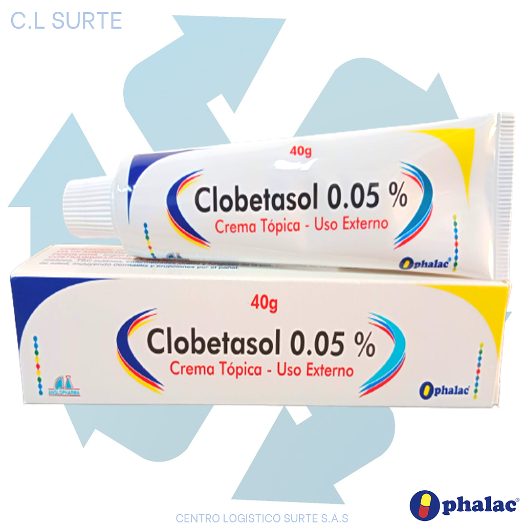 CLOBETASOL CREMA 0.05% X 40 GR OPHALAC