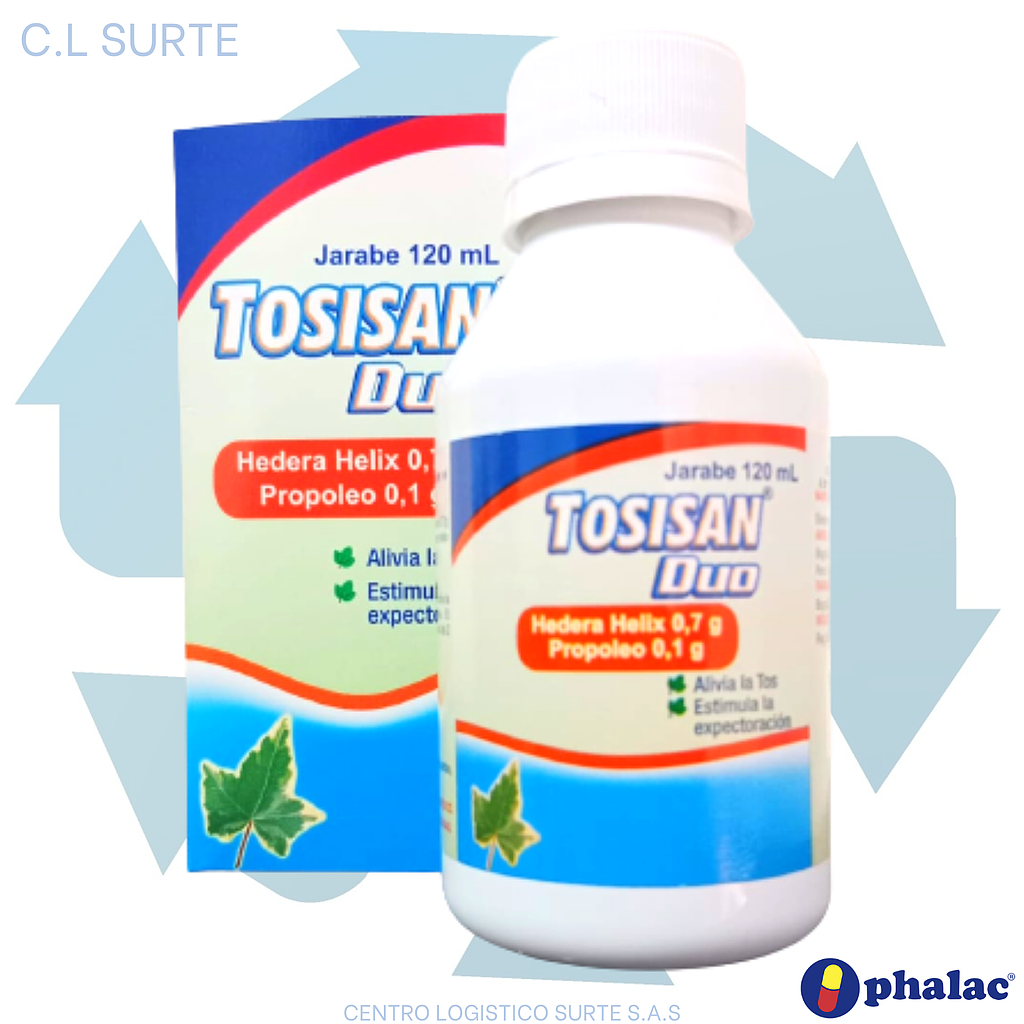TOSISAN DUO JBE X 120 ML (HEDERA HELIX + PROPOLIO) OPHALAC