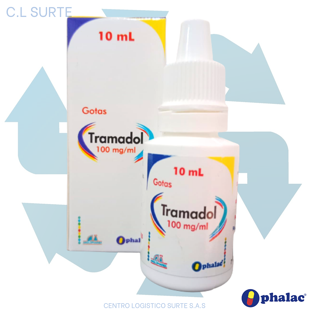 TRAMADOL GOTAS 100 MG X 10 ML OPHALAC