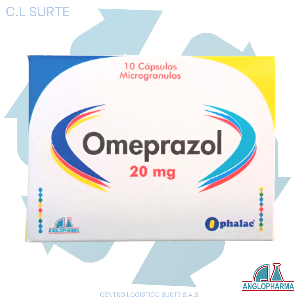 OMEPRAZOL 20 MG X  10 CAP OPHALAC