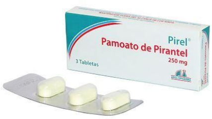 PIREL 250 MG X 3 TAB PAMOATO DE PIRANTEL ANGLOPHARMA