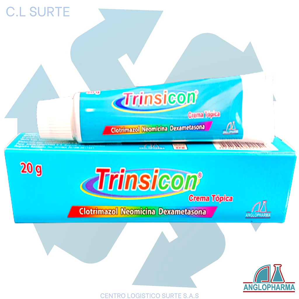 TRINSICON CREMA X 20 GR CLOT + NEO + DEXA ANGLOPHARMA
