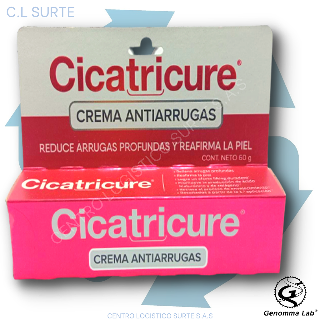 CICATRICURE CREMA ANTIARRUGAS X 60 G GENOMMA LAB + IVA