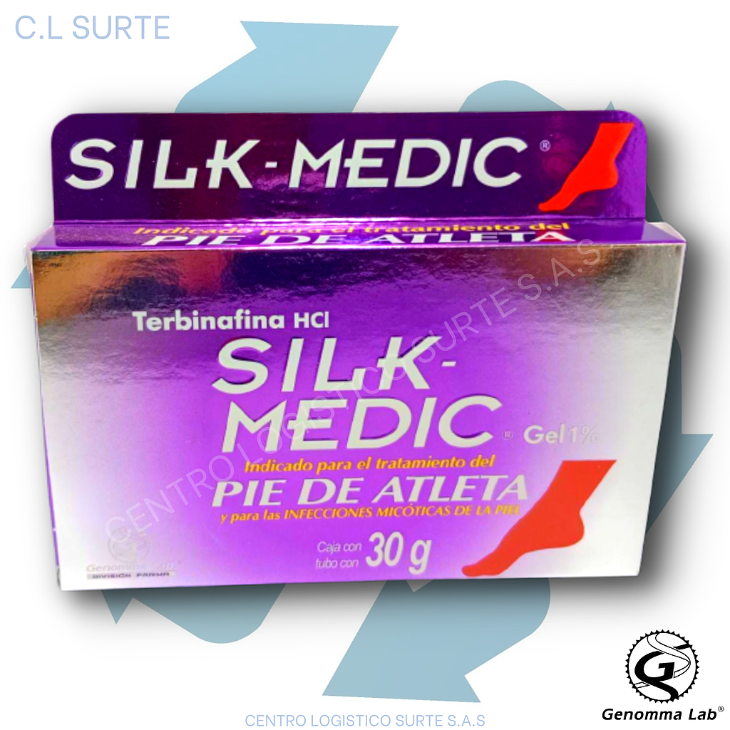 SILK MEDIC GEL TOP X 30 G GENOMMA LAB