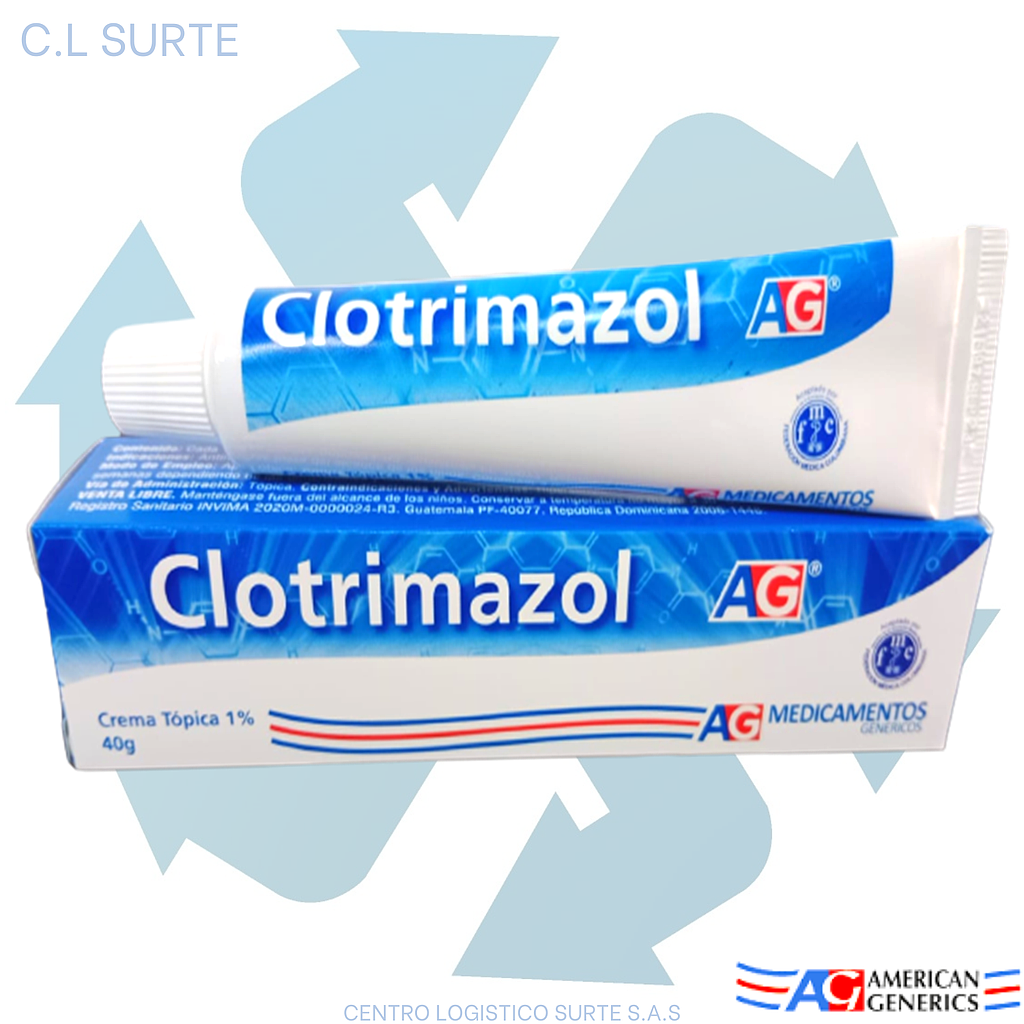 CLOTRIMAZOL CREMA TOP 1% X 40 GR A-G