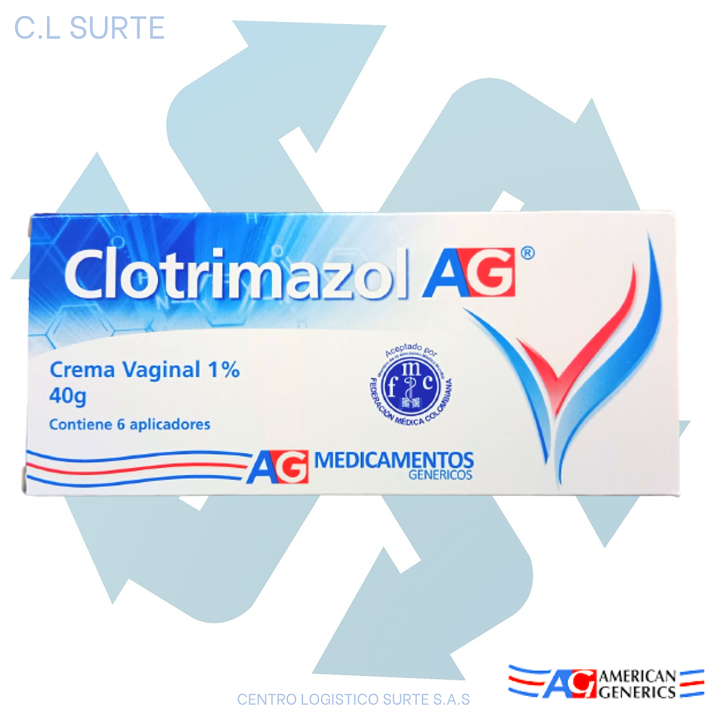 CLOTRIMAZOL CREMA VAG 1% X 40 GR A-G