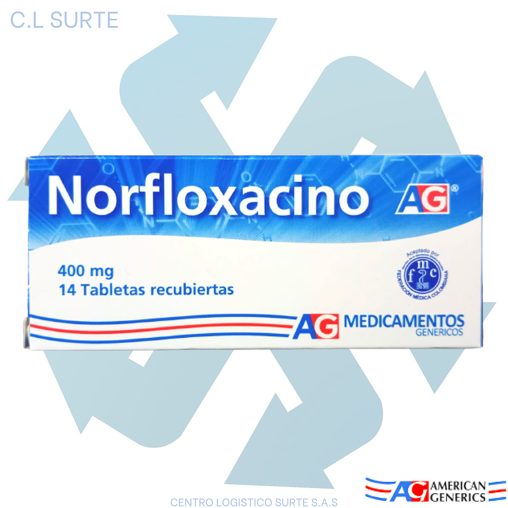 NORFLOXACINA 400 MG X 14 TAB A-G