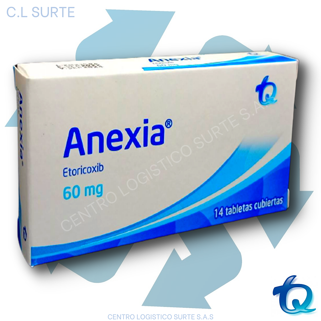 ANEXIA  60 MG X 14 TAB ETORICOXIB ETICOS TQ