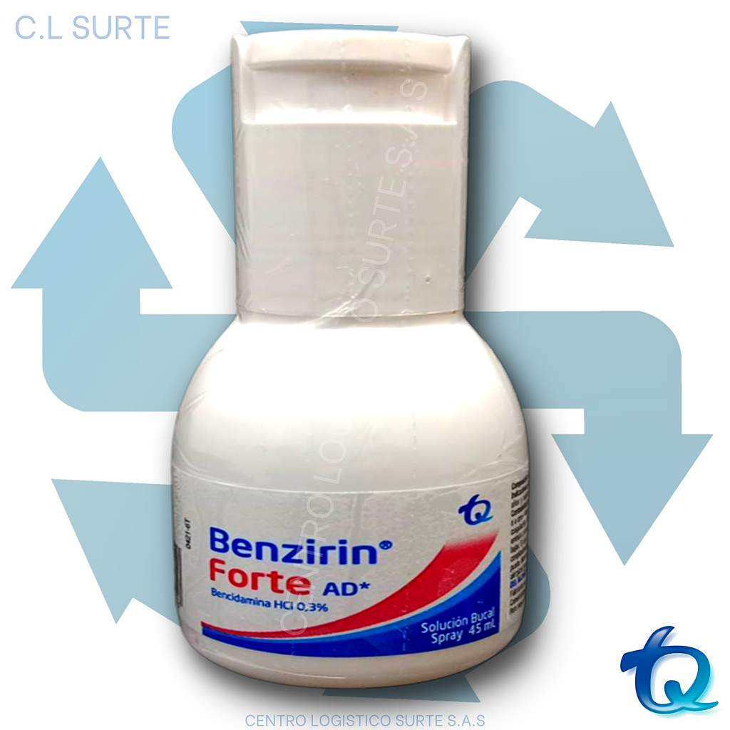 BENZIRIN FORTE A.D. LIQ X 45 ML BENCIDAM ETICOS TQ