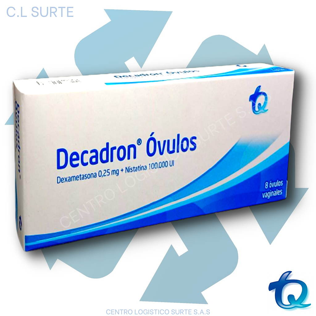 DECADRON OVULO X 8 UND ETICOS TQ