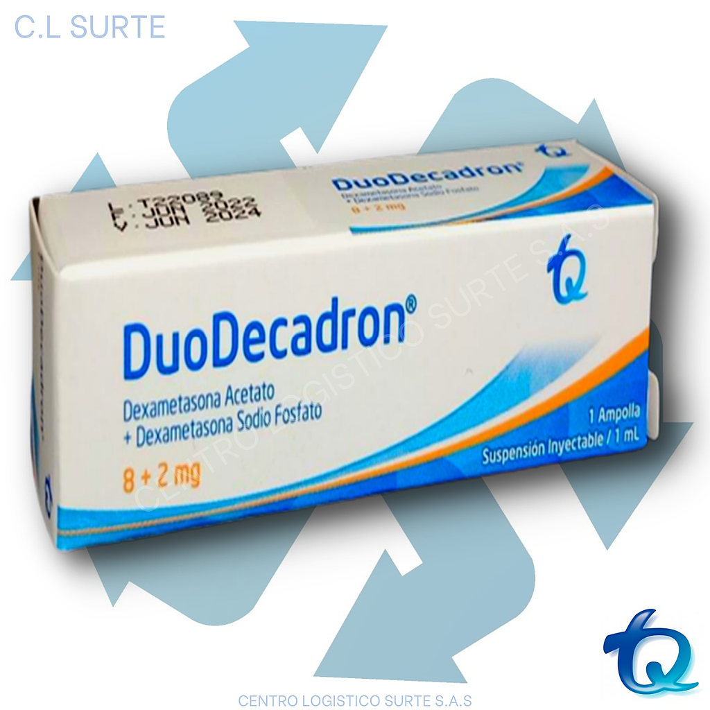 DUODECADRON 1 ML X 1 AMP DEX ACET+DEX SO ETICOS TQ
