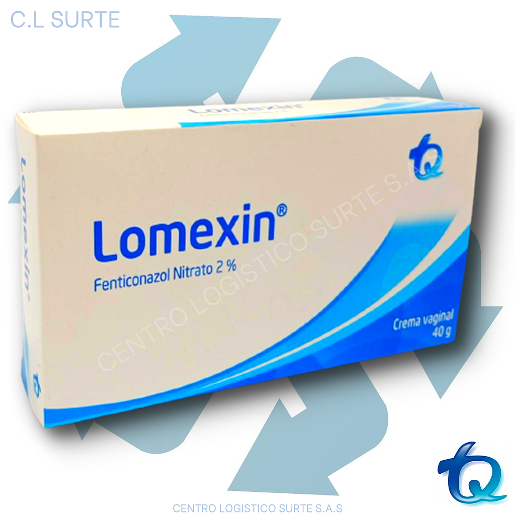 LOMEXIN CREMA VAGINAL X 40 G FENTICONAZO ETICOS TQ