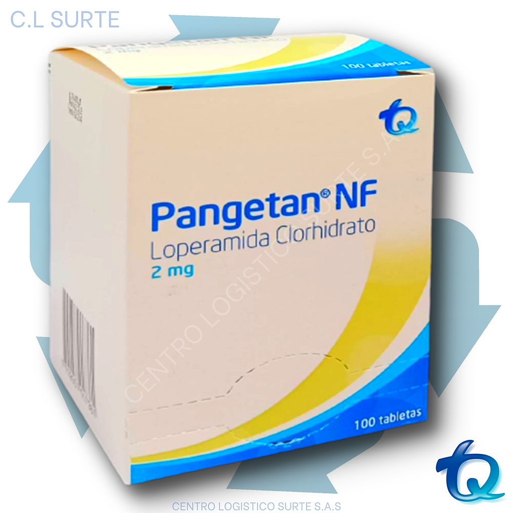 PANGETAN NF 2 MG X 100 TAB LOPERAMIDA ETICOS TQ