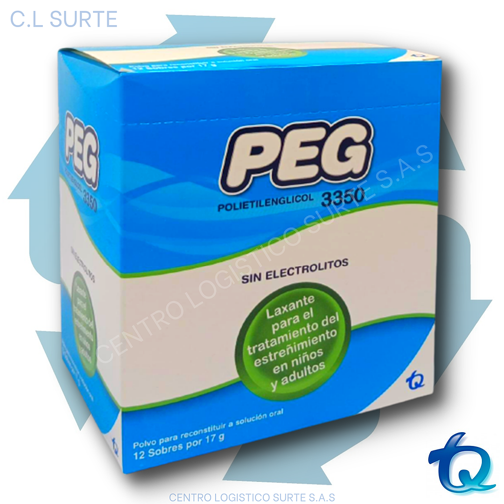 PEG X 12 SOB POLETILENGLICOL ETICOS TQ