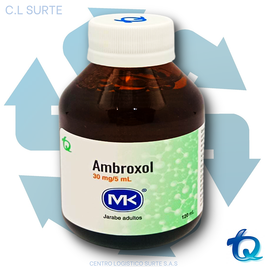 AMBROXOL 30 MG SUSP X 120 ML MK TQ