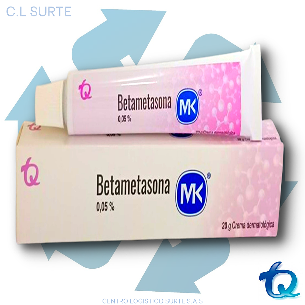 BETAMETASONA CREMA 0.05% X 20 G MK TQ