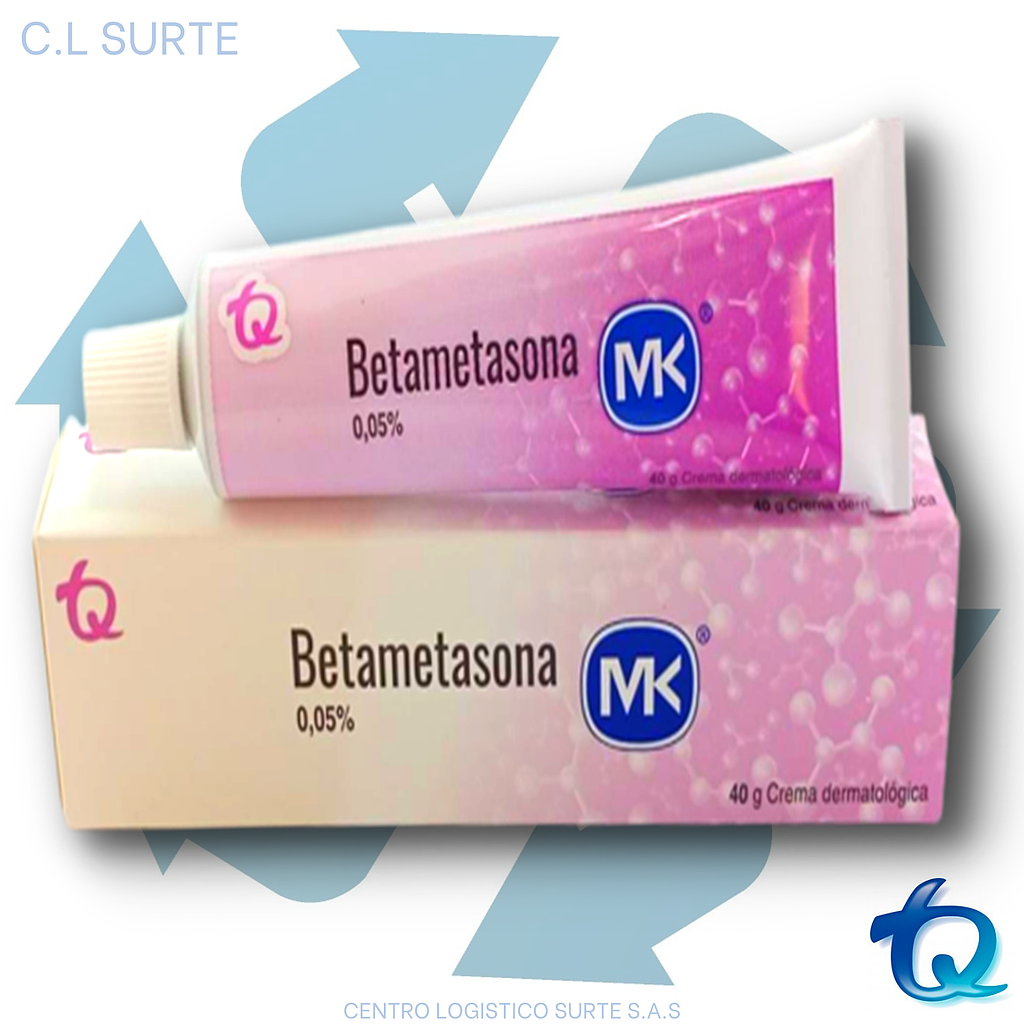 BETAMETASONA CREMA 0.05% X 40 G MK TQ