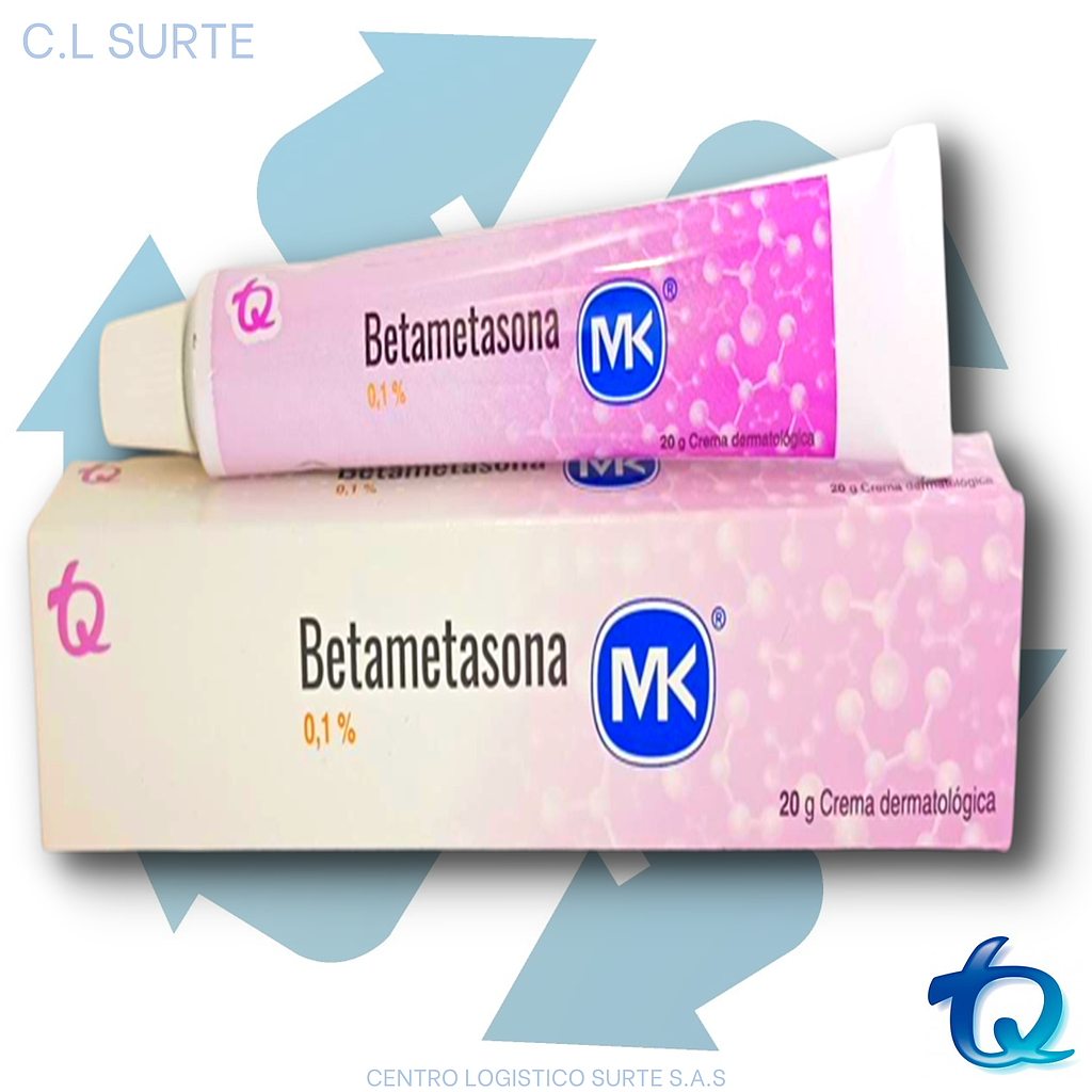 BETAMETASONA CREMA 0.1% X 20 G MK TQ