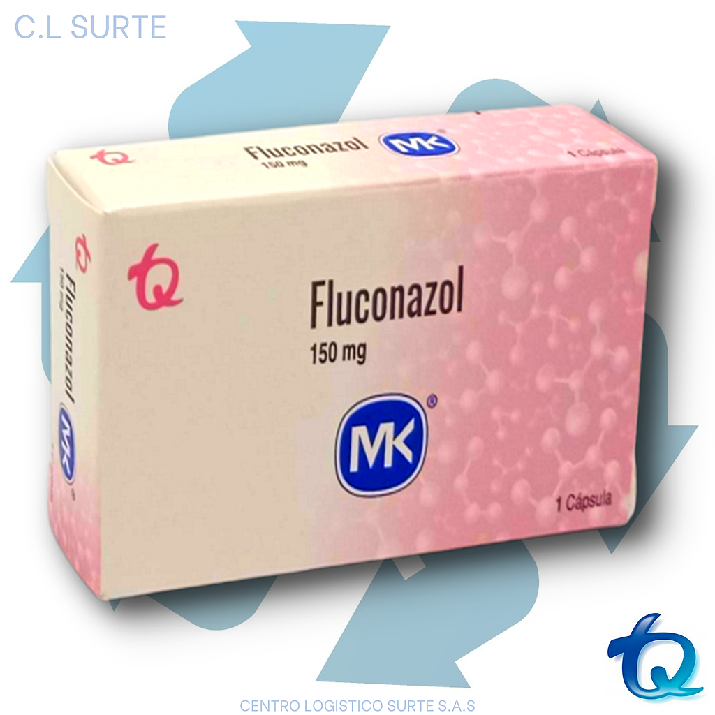 FLUCONAZOL 150 MG X 1 CAPS MK TQ