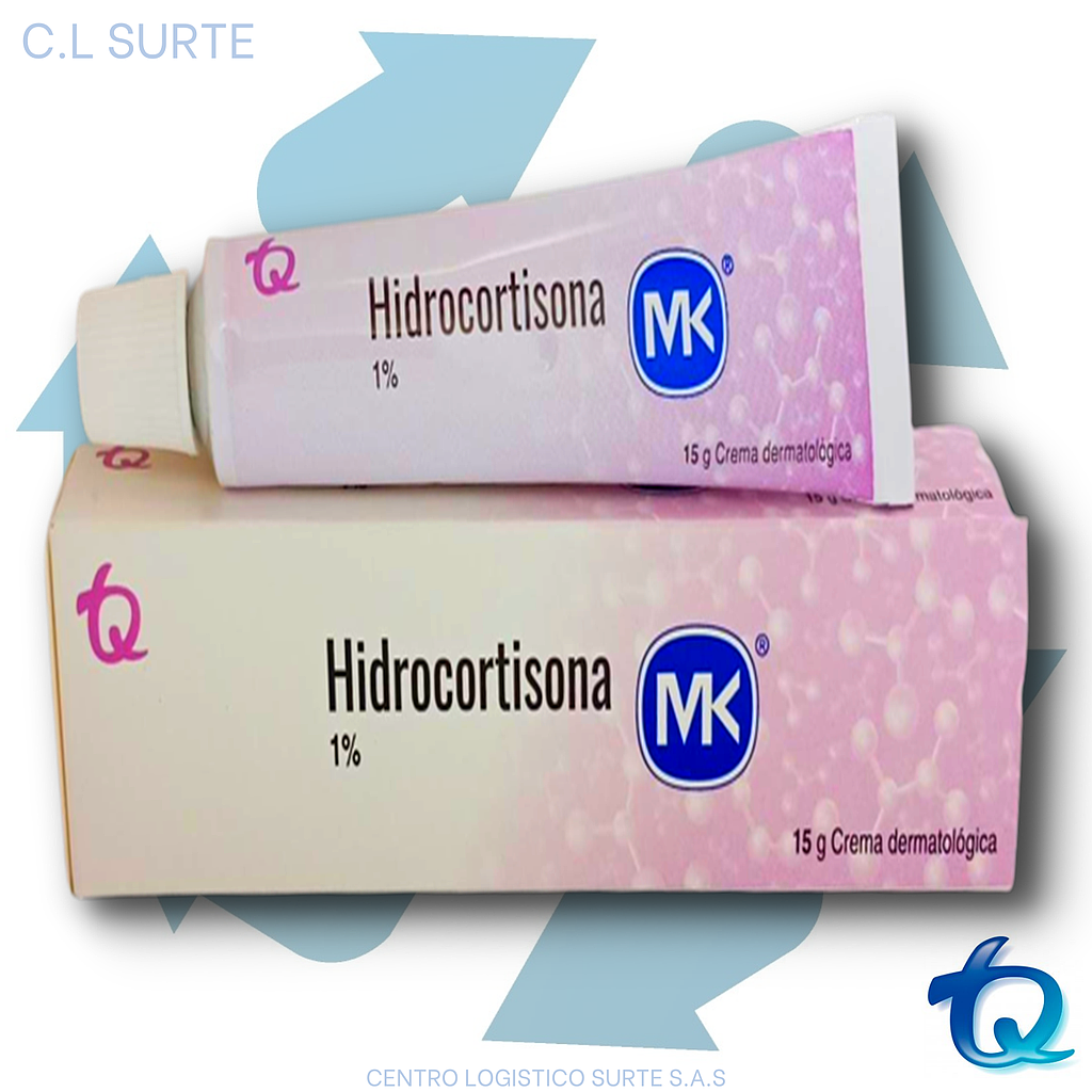 HIDROCORTISONA CREMA 1% X 15 G MK TQ