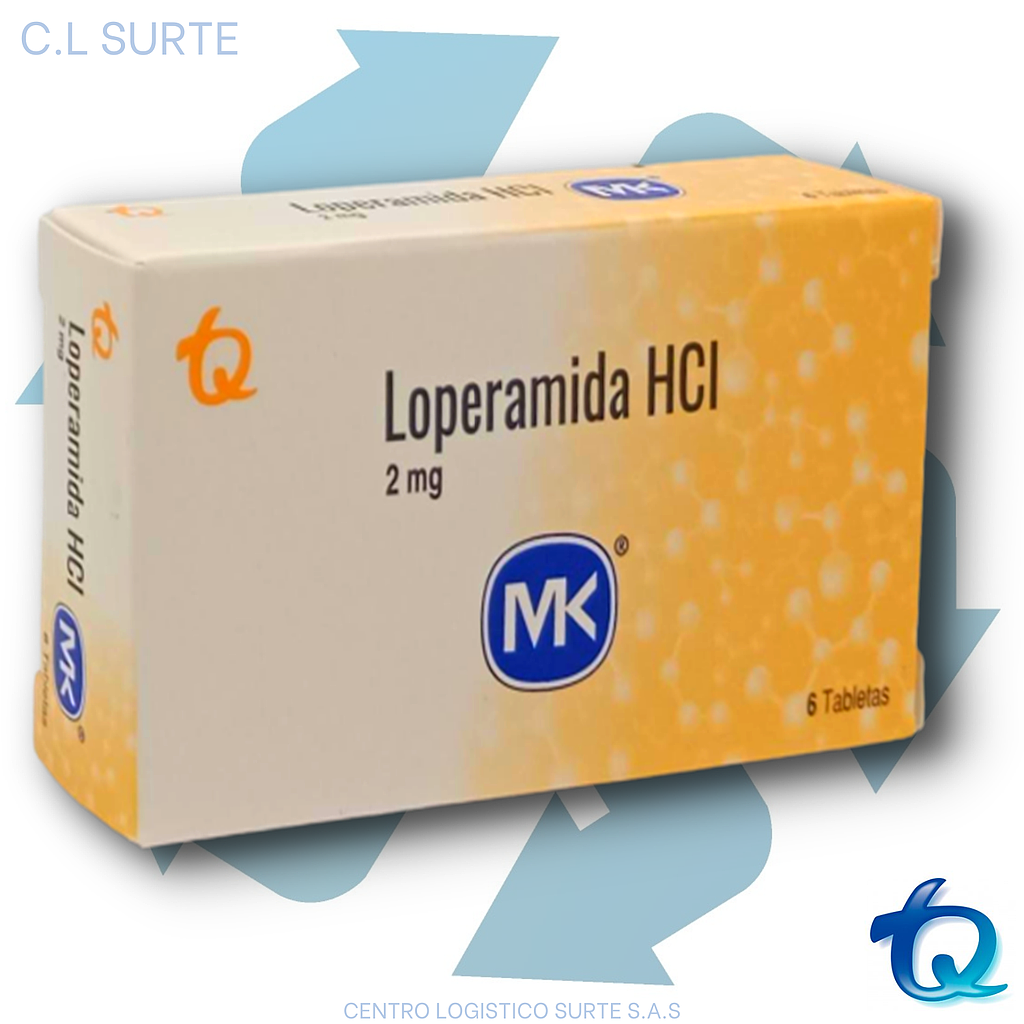 LOPERAMIDA 2 MG X 6 TAB MK TQ