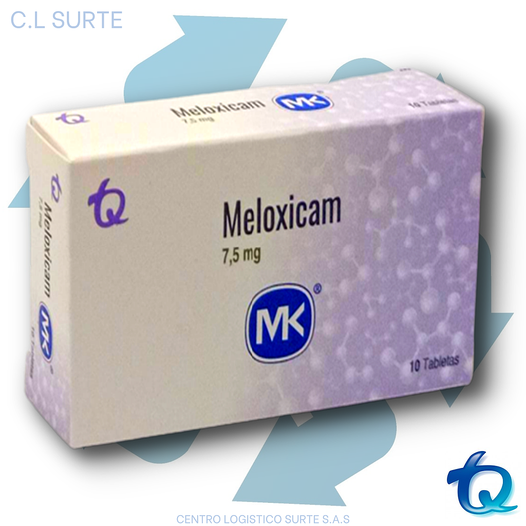 MELOXICAM  7.5 MG X 10 TAB MK TQ