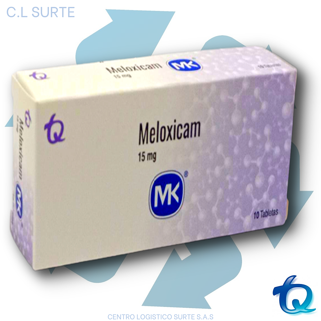 MELOXICAM 15 MG X 10 TAB MK TQ