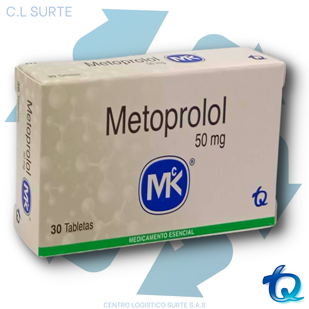 METOPROLOL  50 MG X 30 TAB MK TQ