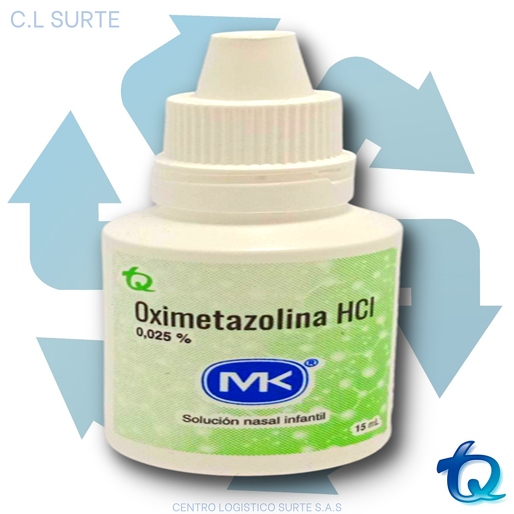 OXIMETAZOLINA 0.025 NASAL X 15 ML MK TQ