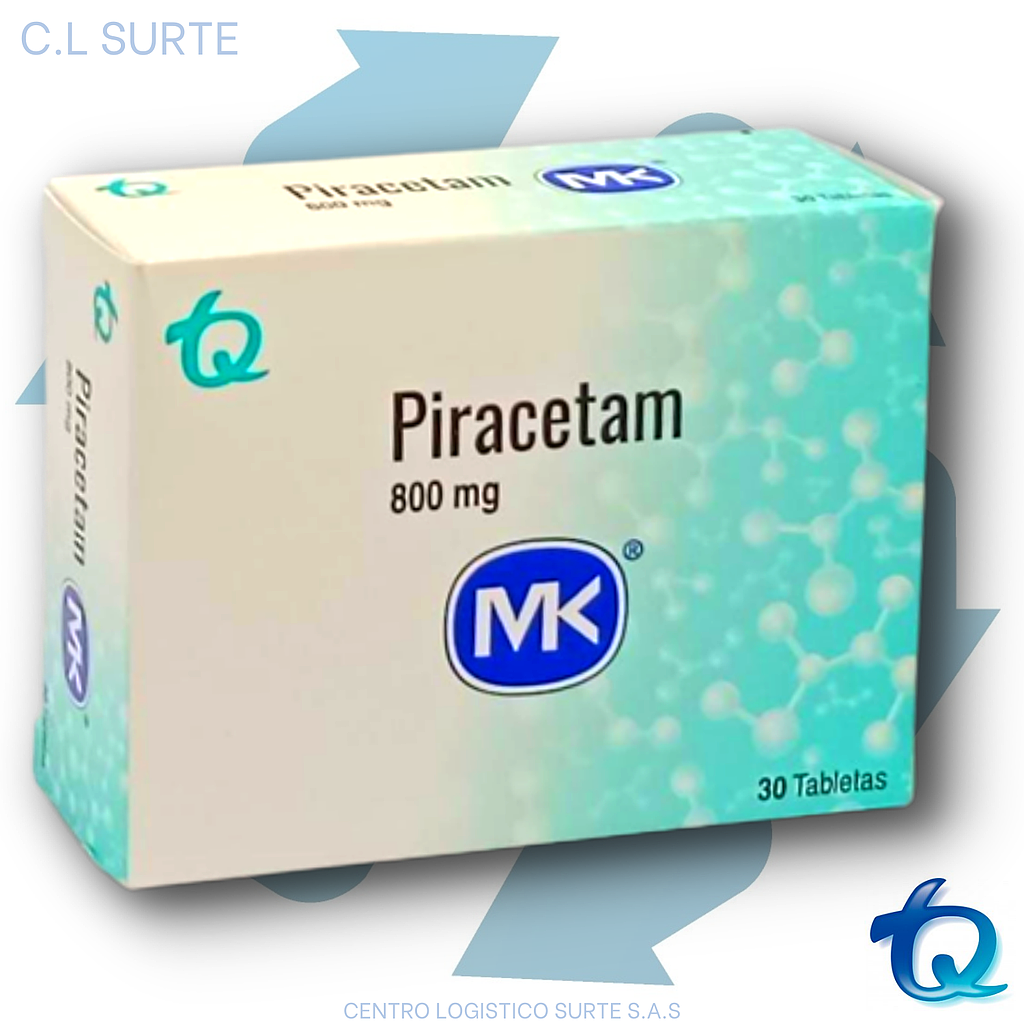 PIRACETAM 800 MG X 30 TAB MK TQ