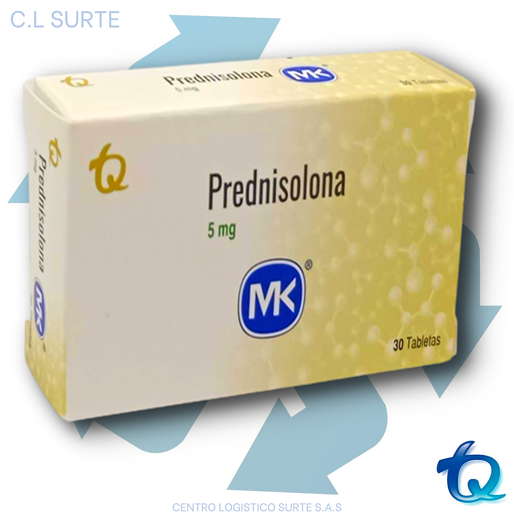 PREDNISOLONA 5 MG X  30 TAB MK TQ