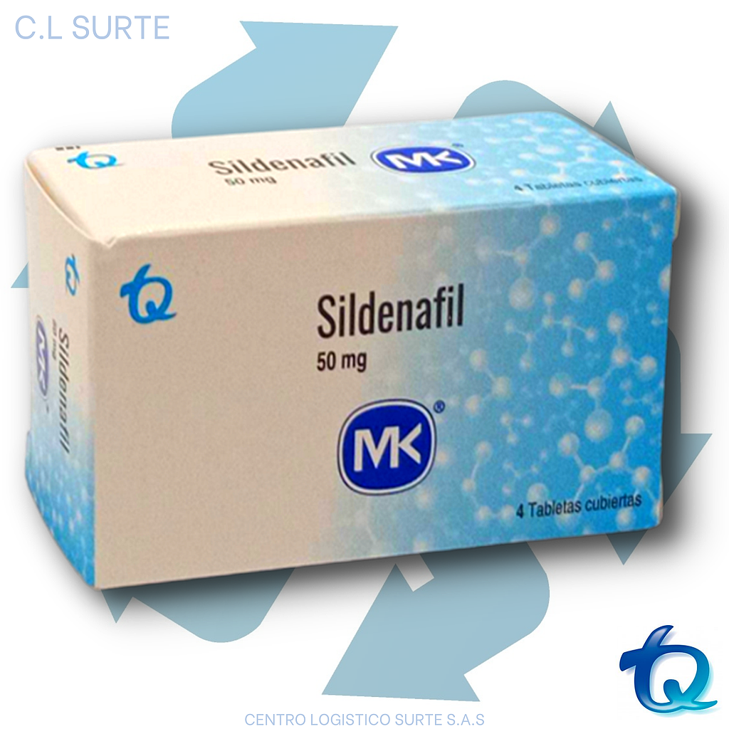SILDENAFIL  50 MG X 4 TAB MK TQ
