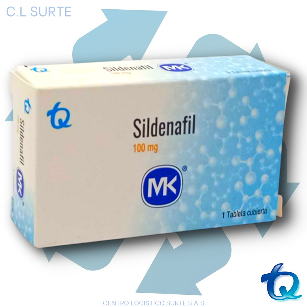 SILDENAFIL 100 MG X 1 TAB MK TQ